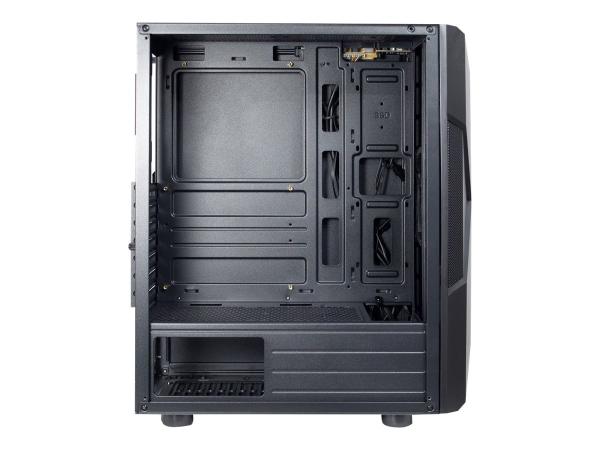 Inter-Tech IT-3306 Cavy - Tower Gaming - ATX - Seitenteil mit Fenster (Acryl)