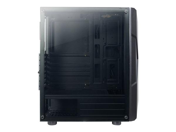 Inter-Tech IT-3306 Cavy - Tower Gaming - ATX - Seitenteil mit Fenster (Acryl)