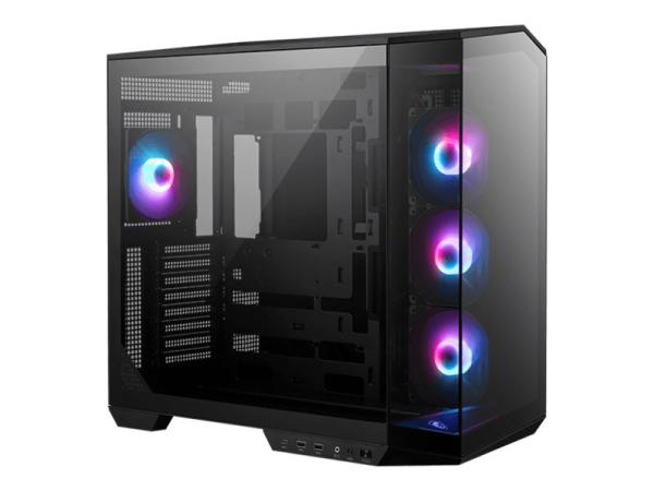 MSI MAG PANO 100R PZ - Mid tower - ATX - Seitenteil mit Fenster (gehärtetes Glas)