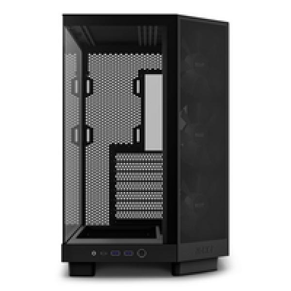 NZXT H series H6 Flow RGB - Mid tower - ATX - Seitenteil mit Fenster (gehärtetes Glas)