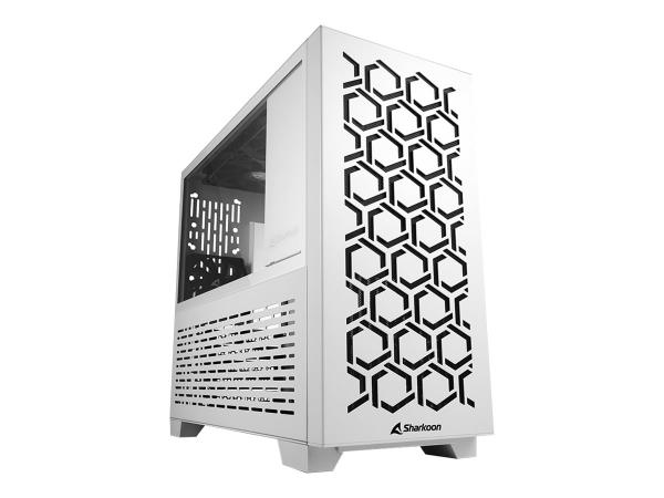 Sharkoon MS-Y1000 - microATX - Seitenteil mit Fenster (gehärtetes Glas)