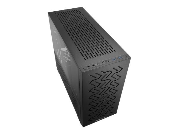 Sharkoon MS-Z1000 - microATX - Seitenteil mit Fenster (gehärtetes Glas)
