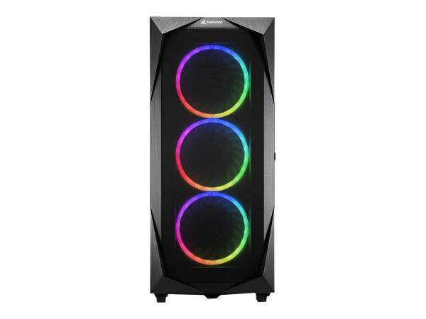 Sharkoon REV300 - Tower - E-ATX - Seitenteil mit Fenster (gehärtetes Glas)