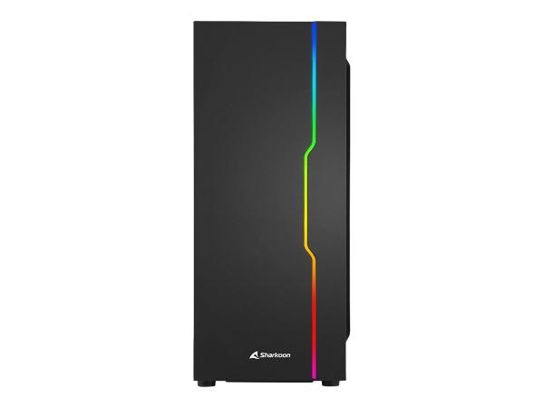 Sharkoon RGB Slider - Mid tower - ATX - Seitenteil mit Fenster (gehärtetes Glas)