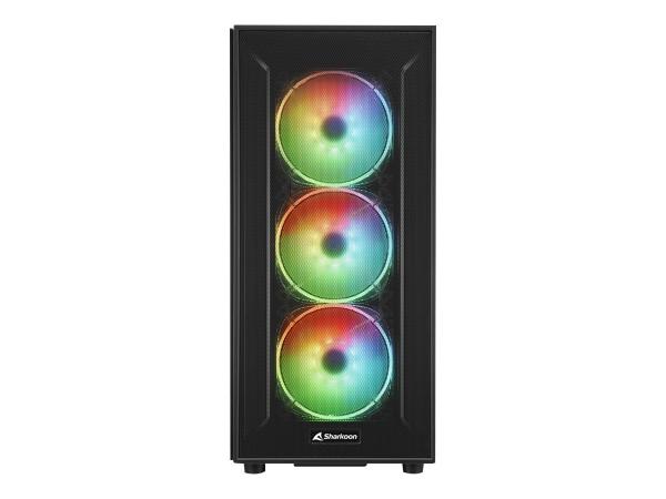 Sharkoon TG6M RGB - Tower - ATX - Seitenteil mit Fenster (gehärtetes Glas)