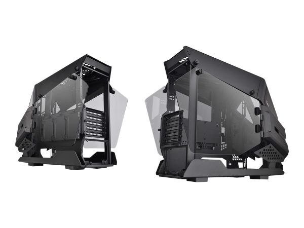 Thermaltake AH T200 - Tower - micro ATX - Seitenteil mit Fenster (gehärtetes Glas)
