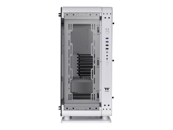 Thermaltake Core P6 TG Snow - Mid tower - SSI CEB - Seitenteil mit Fenster (gehärtetes Glas)