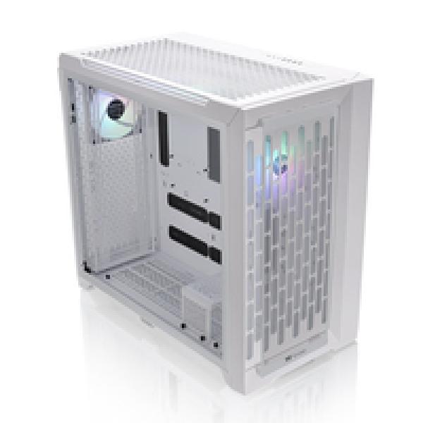 Thermaltake CTE C750 TG ARGB Snow - FT - E-ATX - Seitenteil mit Fenster (gehärtetes Glas)