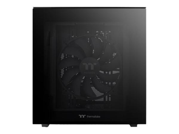 Thermaltake Divider 200 TG - Micro-Case - micro ATX - Seitenteil mit Fenster (gehärtetes Glas)