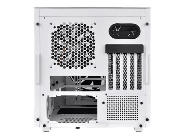 Thermaltake Divider 200 TG Snow - Micro-Case - micro ATX - Seitenteil mit Fenster (gehärtetes Glas)