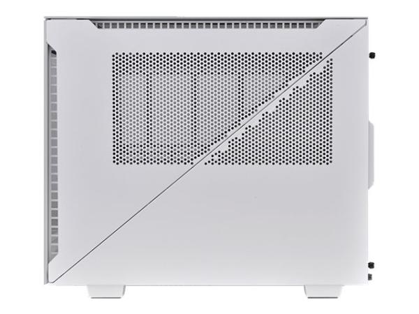 Thermaltake Divider 200 TG Snow - Micro-Case - micro ATX - Seitenteil mit Fenster (gehärtetes Glas)