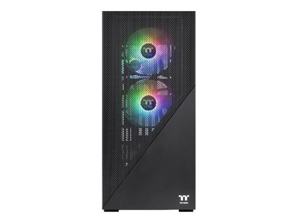 Thermaltake Divider 370 TG ARGB - Mid tower - E-ATX - Seitenteil mit Fenster (gehärtetes Glas)