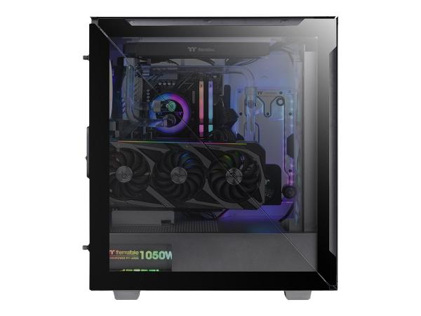 Thermaltake Divider 500 TG Air - Mid tower - ATX - Seitenteil mit Fenster (gehärtetes Glas)