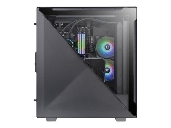 Thermaltake Divider 500 TG Air - Mid tower - ATX - Seitenteil mit Fenster (gehärtetes Glas)