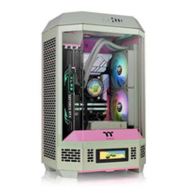 Thermaltake The Tower 300 - Micro Tower - mini ITX / micro ATX - Seitenteil mit Fenster (gehärtetes Glas)