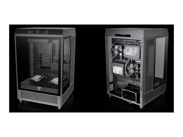 Thermaltake The Tower 500 - Mid tower - E-ATX - Seitenteil mit Fenster (gehärtetes Glas)