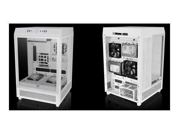 Thermaltake The Tower 500 Snow - Mid tower - E-ATX - Seitenteil mit Fenster (gehärtetes Glas)