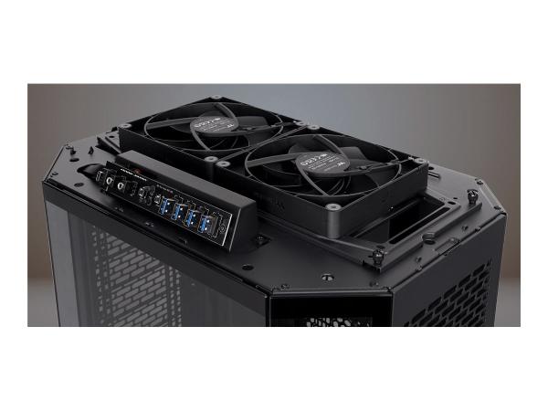 Thermaltake The Tower 600 - Mid tower - ATX - Seitenteil mit Fenster (gehärtetes Glas)