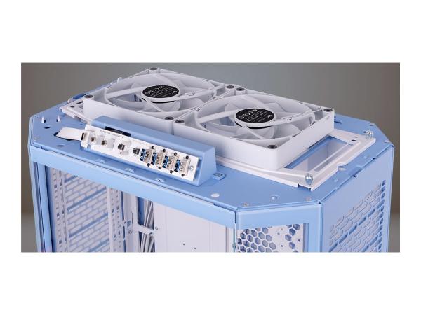Thermaltake The Tower 600 - Mid tower - ATX - Seitenteil mit Fenster (gehärtetes Glas)