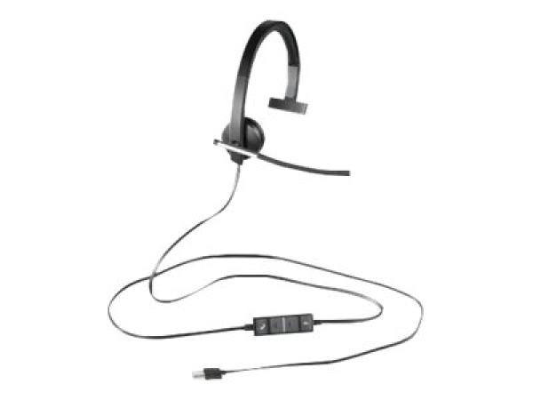Logitech USB Headset Mono H650e - Headset - On-Ear