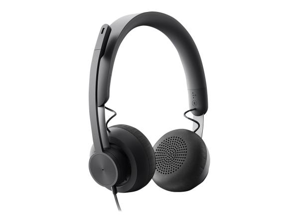 Logitech Zone Wired - Headset - On-Ear - kabelgebunden
