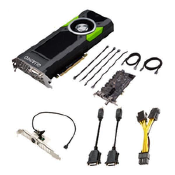 PNY Quadro P5000 SYNC K-Series PCI-Express Bundle - Graphic - Grafikkarte - PCI-Express