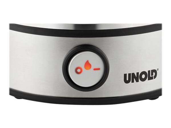 UNOLD 38626 Edel - Eierkocher - 360 W - Edelstahl/Schwarz