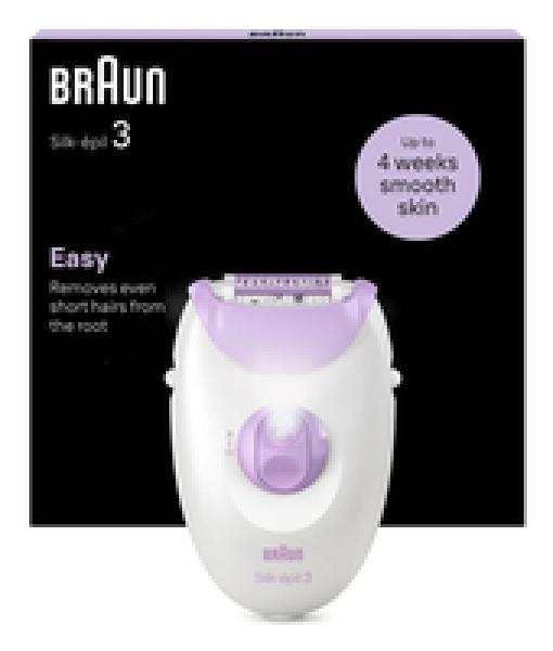 Braun Epilierer Silk-epil 3 3-000