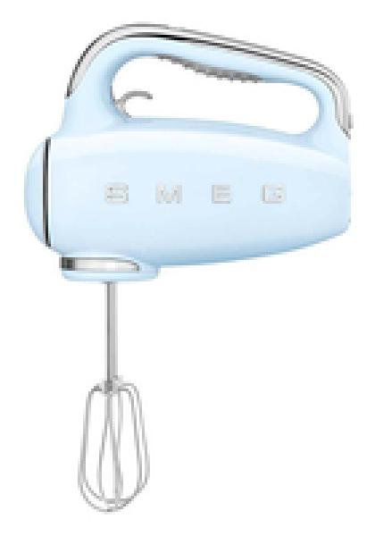 SMEG HMF01PBEU - Handmixer - Blau - Mixen - 1,5 m - Tasten - Leiter - Acrylnitril-Butadien-Styrol (ABS) - Kuns