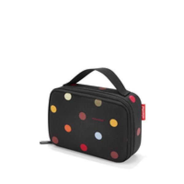 Reisenthel Thermocase Dots - 1,5 l - Schwarz - Aluminium - Polyester - Alufolie - 200 mm - 65 mm