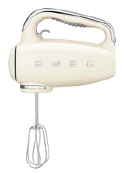 SMEG HMF01CREU - Handmixer - Cremefarben - Mixen - 1,5 m - Tasten - Leiter - Acrylnitril-Butadien-Styrol (ABS)