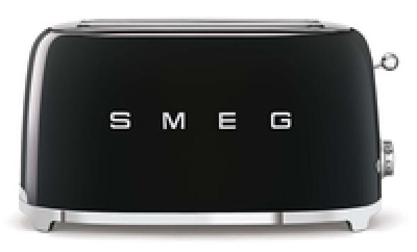 SMEG TSF02BLEU - 4 Scheibe(n) - Schwarz - Stahl - Tasten - Niveau - Drehregler - 1500 W - 220 - 240 V