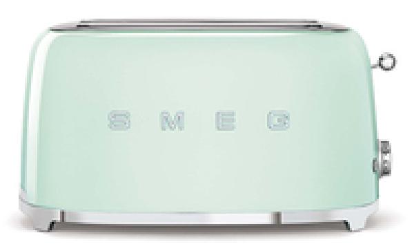 SMEG TSF02PGEU - 4 Scheibe(n) - Grün - Stahl - Tasten - Niveau - Drehregler - 1500 W - 220 - 240 V