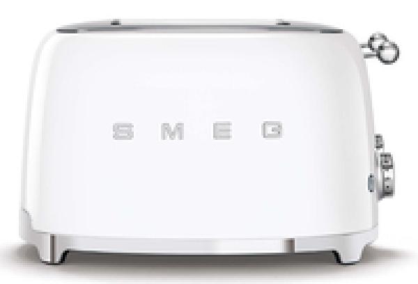 SMEG TSF03WHEU - 4 Scheibe(n) - Weiß - Stahl - Tasten - Niveau - Drehregler - 50's Style - 2000 W