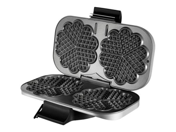 UNOLD 48241 - Waffeleisen - 1.2 kW - Silber