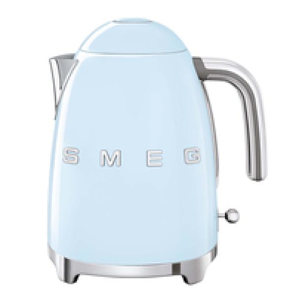 SMEG KLF03PBEU - 1,7 l - 2400 W - Blau - Kunststoff - Edelstahl - Wasserstandsanzeige - Überhitzungsschutz