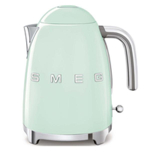 SMEG KLF03PGEU - 1,7 l - 2400 W - Grün - Kunststoff - Edelstahl - Wasserstandsanzeige - Überhitzungsschutz
