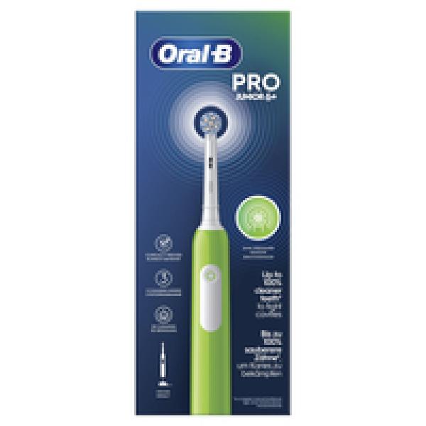 Oral-B Junior 8006540743027 - Kinder - Rotierende Zahnbürste - Tägliche Pflege - Sensibel - für weiße Zäh