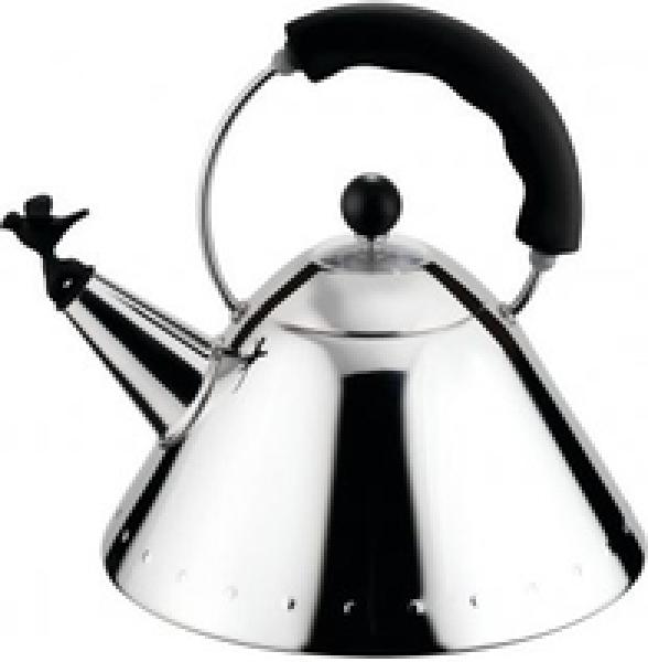 Alessi 9093 B - 2 l - Edelstahl - Schwarz - Edelstahl - Polyamid - 220 mm