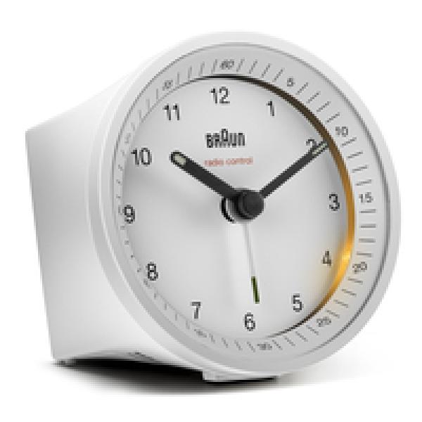Braun Bc Dcf Funkwecker weiß