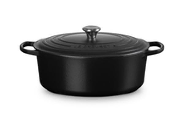 Le Creuset Signature Bräter oval 33 cm schwarz 21178330000430