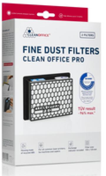 Riensch & Held Clean Office Pro Feinstaubfilter - Auslassfilter - Schwarz - 2 Stück(e)