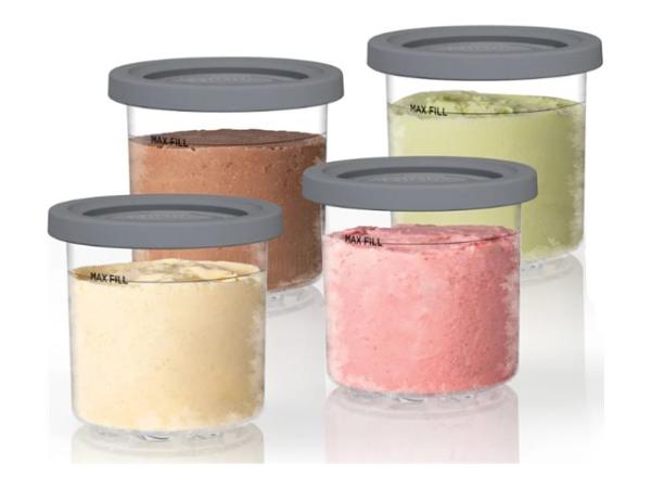 SharkNinja Ninja - Dessertbehälter - für Eismaschine (Packung mit 4)
