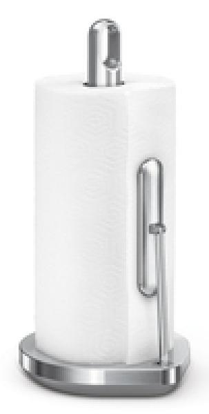 simplehuman Küchenrollenhalter Wandhalterung gebürsteter Edelstahl