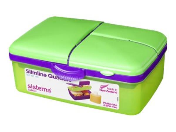Sistema Plastics Sistema Lunch Slimline Quaddie - Lebensmittelbehälter