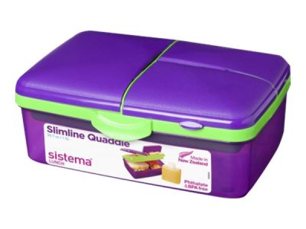 Sistema Plastics Sistema Lunch Slimline Quaddie - Lebensmittelbehälter