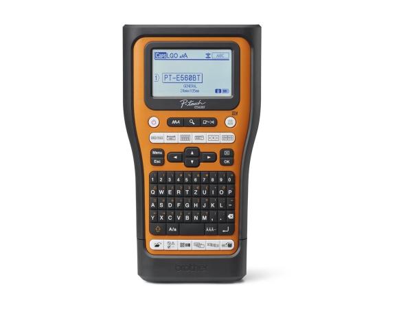 Brother P-Touch PT-E560BTVP - Beschriftungsgerät - s/w - Thermotransfer - Rolle (2,4 cm)