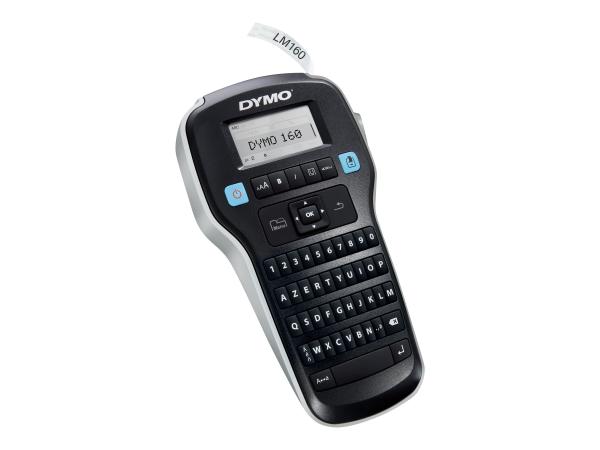 Dymo LabelMANAGER 160 - Beschriftungsgerät - s/w - Rolle (1,3 cm)