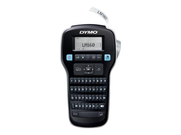 Dymo LabelMANAGER 160 - Beschriftungsgerät - s/w - Rolle (1,3 cm)