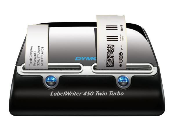 Dymo LabelWriter 450 Twin Turbo - Etikettendrucker - Thermodirekt - Rolle (6,2 cm)